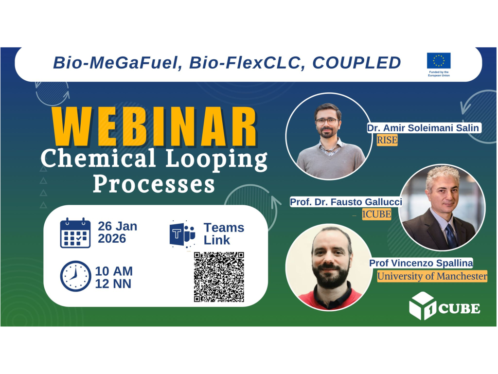 COUPLED presented at the Chemical Looping Processes webinar - Coupled